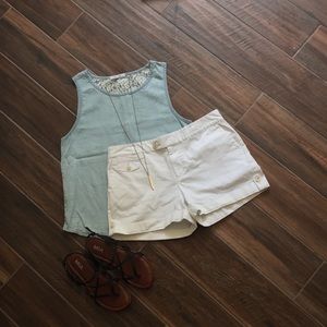 White shorts for summer!